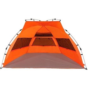 Resim Quickup A1 Otomatik Plaj Çadırı Turuncu 