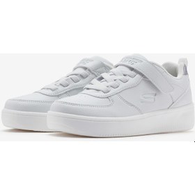 Resim Skechers Sport Court 92 - Show Maddox Büyük Erkek Çocuk Beyaz Sneakers 400623l Wht Beyaz 