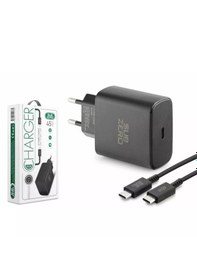 Resim Subzero SG36 45 W PD Type-C To Type-C Turbo Şarj Cihazı Siyah 
