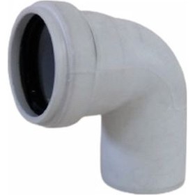 Resim Fırat 50X90 Pvc Dirsek 50'lik 90 Derece Pimaş Atık Su Borusu Dönü 