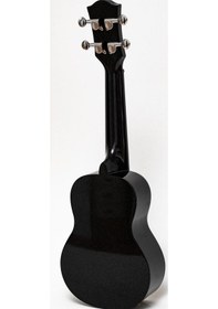 Resim Valler Uk110 Krom Burgu Siyah Soprano Ukulele 