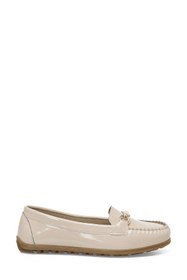 Resim Butigo 25S-118 5FX Pudra Kadın Loafer 