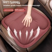 Resim 1 adet Premium Suni Deri Araba Koltuğu Yastığı - Nefes Alabilir ve Yumuşak, Zarif Siyah Dokulu Desen, Hafif ve Dayanıklı, Tüm Mevsimler İçin Ön ve Arka Koltuklar İçin Konfor, El Yıkamalı, Gelişmiş Sürüş Deneyimi İçin Dikdörtgen Tasarım, Araba İçin Koltuk Yastığı, Araç İç Mekan Yükseltme, Şık Araba Aksesuarı, Yumuşak Yastık 