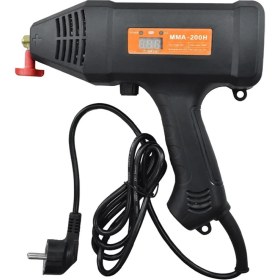 Resim Astrafix MMA-200H Full Set 200 Amper 3900W Dijital Göstergeli Tabanca Tipi Profesyonel Inverter Kaynak Makinesi 