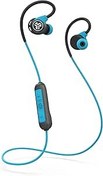 Resim JLab Fit Sport 3 Bluetooth kulak içi kulaklık, esnek hafızalı tel kulak kancalı, IP55 ter direnci, gürültü yalıtımı ve kullanıcı tanımlı EQ3 ses, mavi 