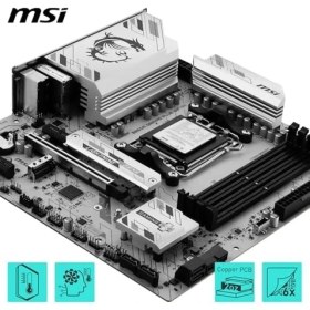 Resim Peri Store Msı B850M Gaming Plus Wifi 6e, Anakart, Matx, Am5 Soket, Ddr5 8200MHZ Oc, HDMI Dp, 2x M.2, 2.5g Lan 