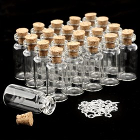 Resim 128 Parça Cam Drift Şişeleri ve Huni Seti - Demir/Plastik Kapaklar & Ahşap Tıpalar Dahil, Mini DIY El Sanatları Çantası, İçin Noel Hediyeleri Deniz Camı Şeklinde Koleksiyonluk Ürünler, Elde Yıkama Gereklidir (PVC içermez), Noel El Sanatları Malzemeleri, Mini Noel El Sanatları Malzemeleri, Noel El Sanatları Setleri, Miniyatür Dekor, Minyatür Noel Eşyaları, El işleri üçün Noel kurdele, El Sanatları Süslemeleri, El Sanatları İçin Minyatür Eşyalar, 