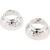 Resim Suntekstore Magideal Land Rover Için Çift 3.0 Inç Far Bi-xenon Projektör Lens Kefen Maskesi 