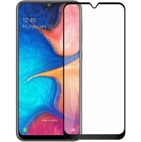 Resim Pilanix Samsung Galaxy A20 Için Kenarı Kırılmaya Dayanıklı 5D Cam 