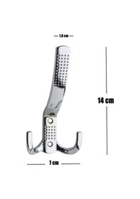 Resim Noktalı Portmanto Vestiyer Duvar Dolap Elbise Askısı Krom Mobilya Kapı Askılığı Askılık 5 Adet Krom 