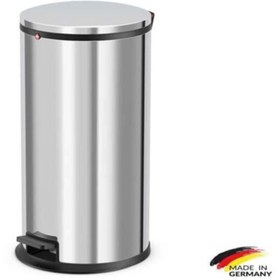 Resim Hailo 0530-010 Çöp Kovası Pure L Inox 25 Lt 