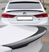 Resim Hyundai Elantra Bagaj Üstü Spoiler Spoyler 2016-2018 Boyalı Parlak Siyah 