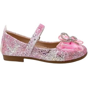 Resim Kindep Minican Simli Çocuk Babet Pembe 
