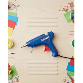 Resim Flamex Ağır Hizmet Tipi 100 W Silikon Tabancası 11 mm Uyumlu 5 Silikon Hediyeli 