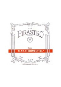 Resim Pirastro 342000 Flat-chromesteel Solo Set Kontrabass Teli Saf Ve Net Ses Karakteri, Pürüzsüz Yay Teması, Solo Kalitesi 