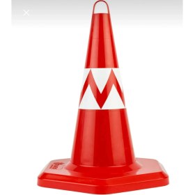 Resim Trafik Eko Konisi Huni Iş Yeri Dükkan Ev Dubası Delinatör Ucuz Uyarıcı Bariyer Hunisi 