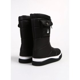 Resim Benetton Siyah Kadın Kar Botu BN-50026 