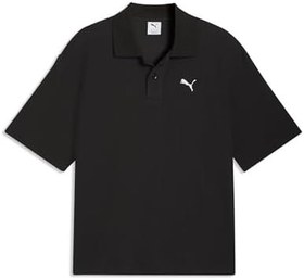 Resim Wardrobe Essentials Boxy Erkek Bej Günlük Stil Polo Yaka T-Shirt 63436261 