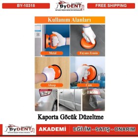 Resim Pdr Boyasız Göçük Düzeltme Saplı Vantuz 