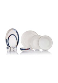 Resim Schafer Adel Motif Yemek Takımı-56 Prç.-Platin 