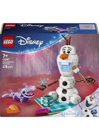 Resim LEGO® ǀ Disney Princess Karlar Ülkesi Olaf ve Bruni Piknik Eğlencesi 43287 – 7 Yaş ve Üzeri Çocuklar için Oyuncak Yapım Seti(478P) 