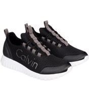 Resim Calvin Klein Runner Sneaker Laceup Mesh Kadın Sneakers Black 