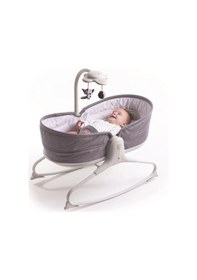 Resim Tiny Love 3in1 Gri Rocker Napper 4 Pozisyonlu Konforlu Sallanabilir Beşik 