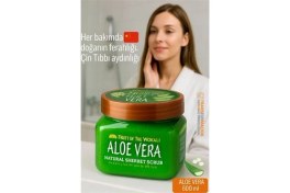 Resim Hsnet Profesyonel Aloevera Doğal Peeling - Tüm Vücut Scrub 600 ml 