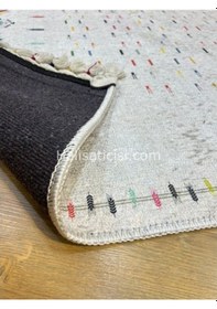 Resim Salerno Çamaşır Makinesinde Yıkanabilir Kilim Halı Hs1040 Çok Renkli 
