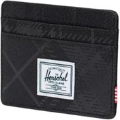 Resim Herschel Charlie Kartlık Unisex Siyah Cüzdan 
