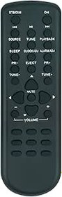 Resim VINABTY MX150 uzaktan kumanda Jbl MX 150 CD Music Player Stereo Audio System için yedek 