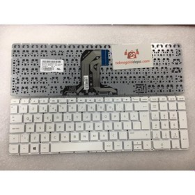 Resim Hp Pavilion 15-Ac Türkçe Beyaz Klavye 