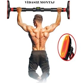 Resim Reidan Yeni Nesil 92-120 CM Barfiks Çubuğu Süngerli Ayarlanabilir Barfiks 