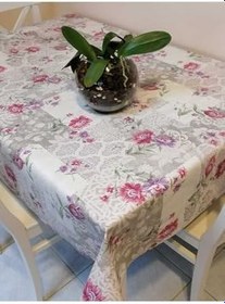 Resim Başak Ev Tekstili(53)- Elyaflı Pvc Muşamba - Desenli Silinebilir Masa Örtüsü RENKLİ-100 x 140 