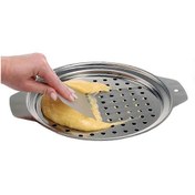 Resim Ev Yapımı Erişteler İçin Sıyırıcılı Spaetzle Süzgeci 