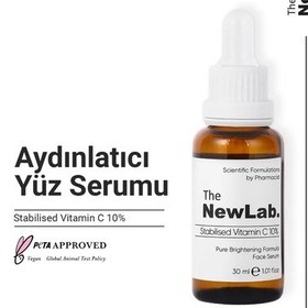 Resim The NewLab Aydınlatıcı Cilt Tonu Eşitleyici C Vitamini Serum( %10 Ascorbic Acid, Niacinamide, Panthenol) Nl02 