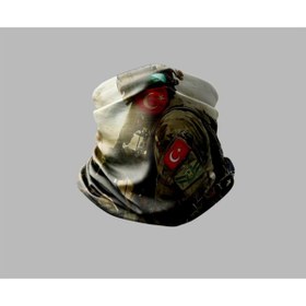 Resim Buffalo Türk Askeri Motorcu Buff Maske Outdoor Boyunluk Unisex Bandana 