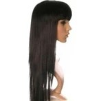 Resim Kuzgun Ticaret Uzun Peruk Saç - Siyah 