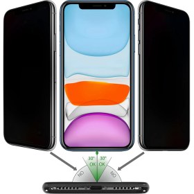 Resim Buff Apple iPhone 11 / Xr 5d Privacy Ekran Koruyucu 
