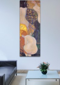 Resim Gustav Klimt - Goldfish Kanvas Tablo 