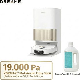 Resim Dreame L40S Pro Ultra 19.000 Pa Emiş Gücü Otomatik Mop Yıkama ve Kurutma Çöp Istasyonlu Robot Süpürge 