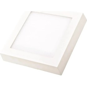 Resim Kendal Global KDL432 18W 4000K Ilık Beyaz Sıva Üstü Kare Smd Ledli Panel Armatür 