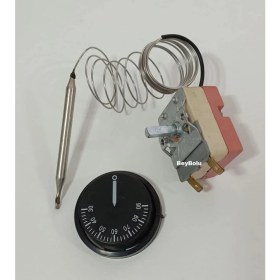Resim FullYedek Baymak Uyumlu Termosifon Termostat , Şofben Termostatı 0 - 90 Otomatik 16 Amper 