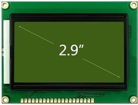 Resim 46267 Inch 12864b V2.0 Yeşil Glcd Modül Spi 5v 128x64 Pixel Grafik Lcd Display Ekran 