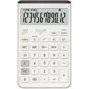 Resim Casio JT-200T-WE 12 Hane Beyaz Masa Üstü Hesap Makinesi 