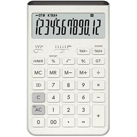 Resim Casio JT-200T-WE 12 Hane Beyaz Masa Üstü Hesap Makinesi 