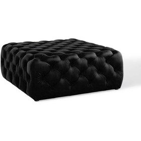 Resim DeccoStil Kapitoneli Kare Puf/bench/orta Sehpa 70*70 Cm Yükseklik 40 Cm 