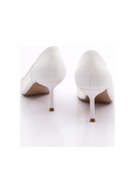 Resim Dgn 1782 Kadin Topuklu Ayakkabi 1782-2446-R4478 Beyaz 