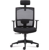 Resim Rapido Rapido Fileli, Başlıklı Ergonomik Yönetici Koltuğu D227 B 