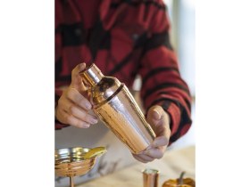 Resim Bakır Concept Bakır Shaker Noktalı Desenli Parlak Bakır Renk No:1 